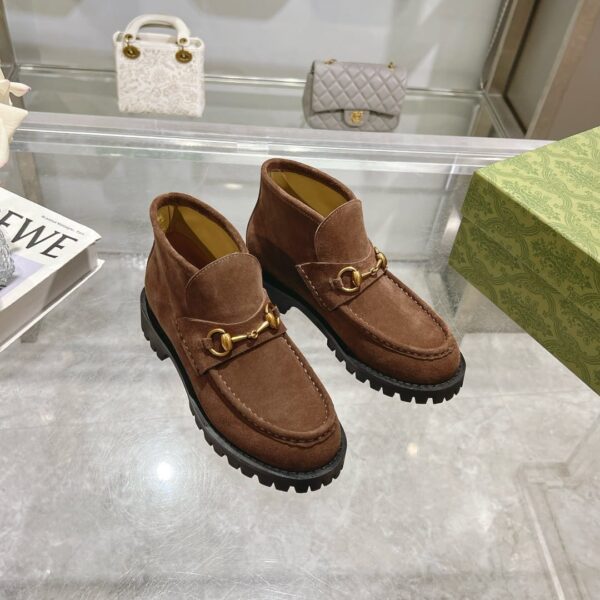 Gucci brown shoes