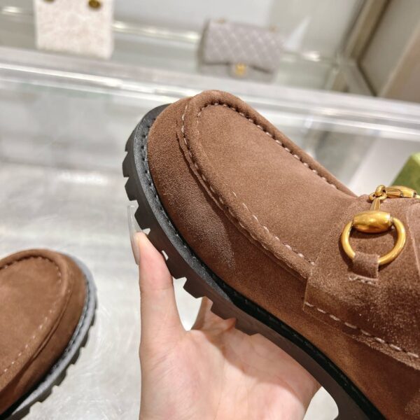 Gucci brown shoes