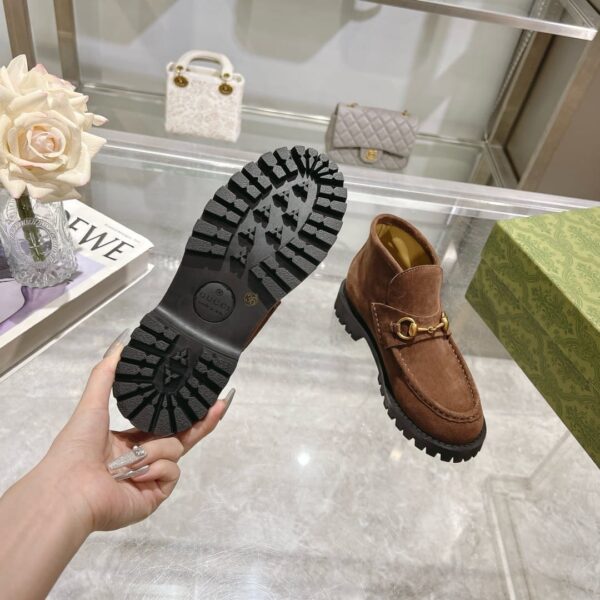 Gucci brown shoes