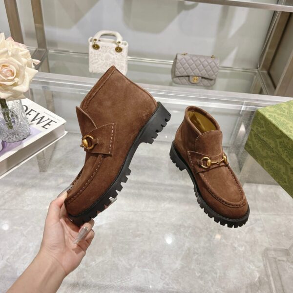 Gucci brown shoes