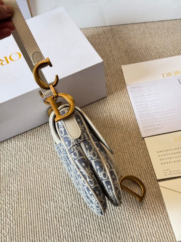 Dior Saddle Raffia bag